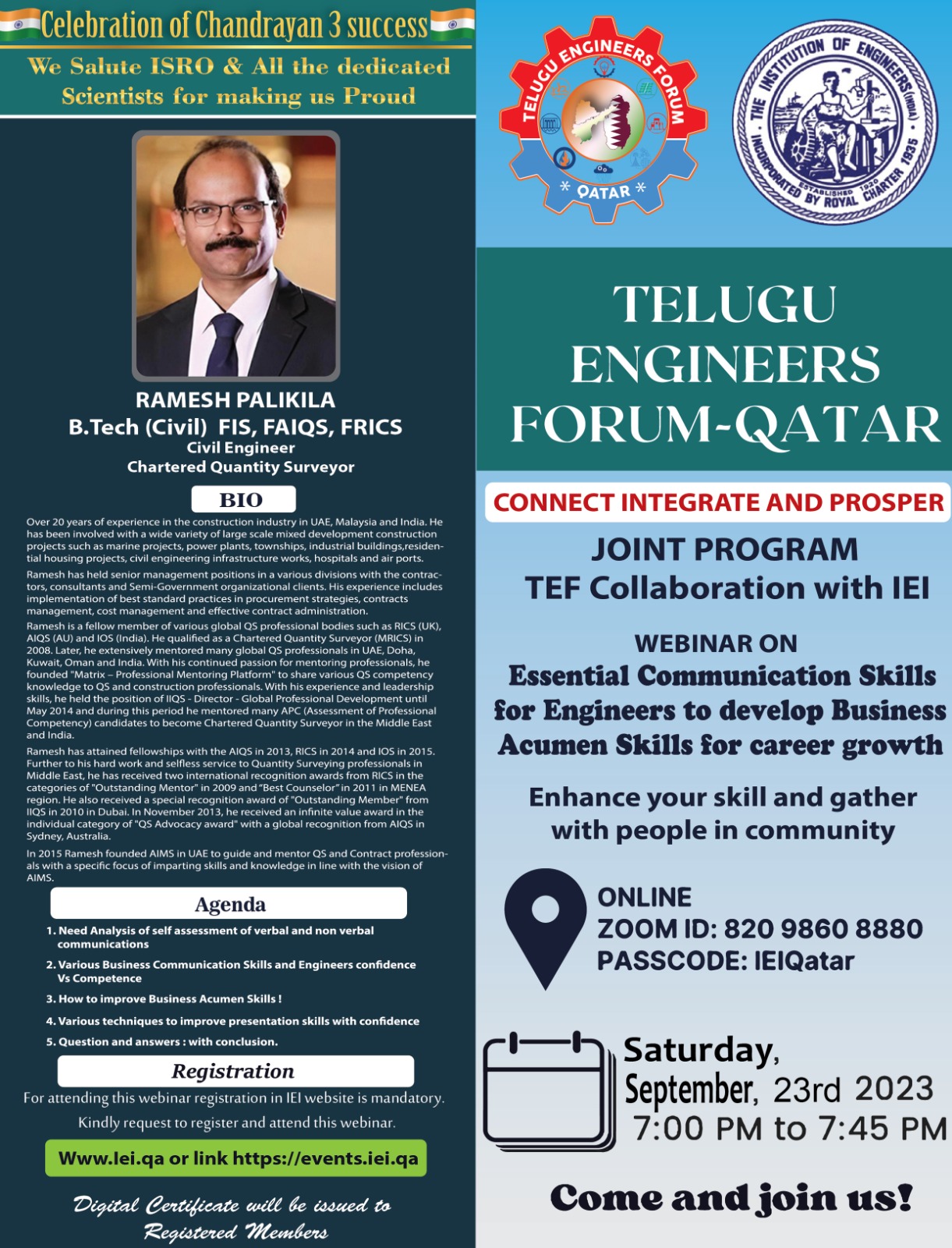 Webinar On Essential Communication Skills for Engineers to develop Business Acumen Skills for career