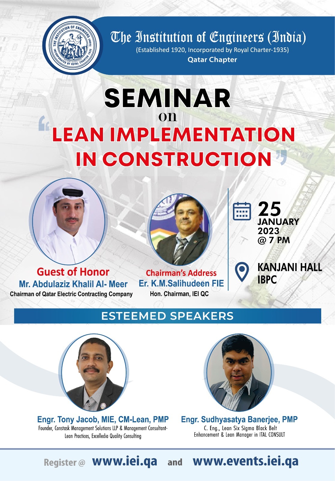 Seminar on LEAN Implementation in construction